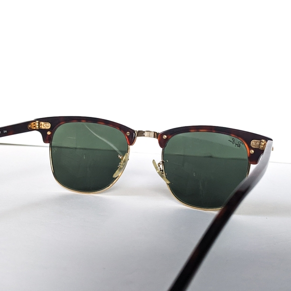 Ray-Ban Tortoise Clubmaster Classic Sunglasses - Picture 4 of 10